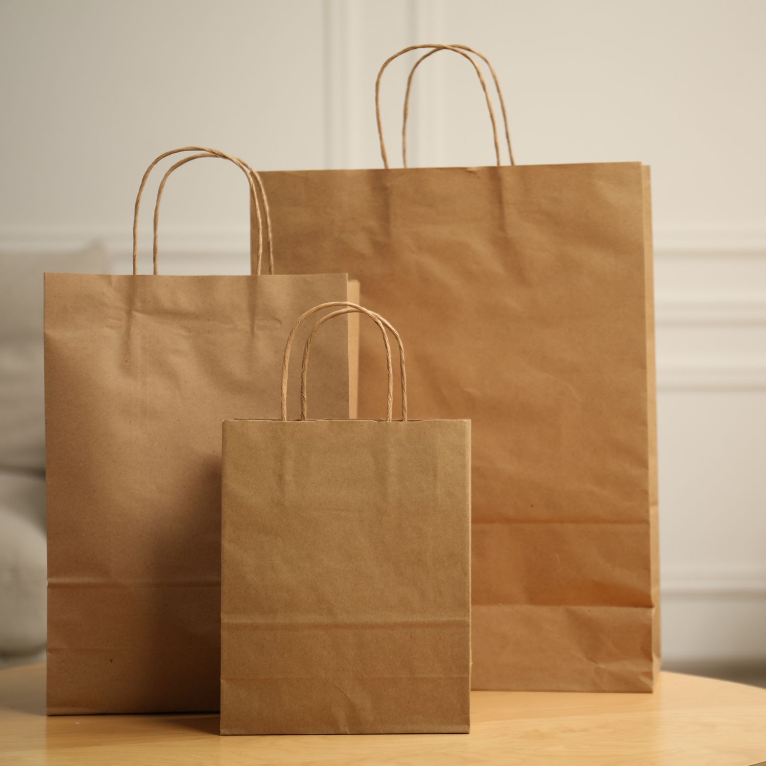Bolsas de papel mediana 22x30x10cm - Imagen 4