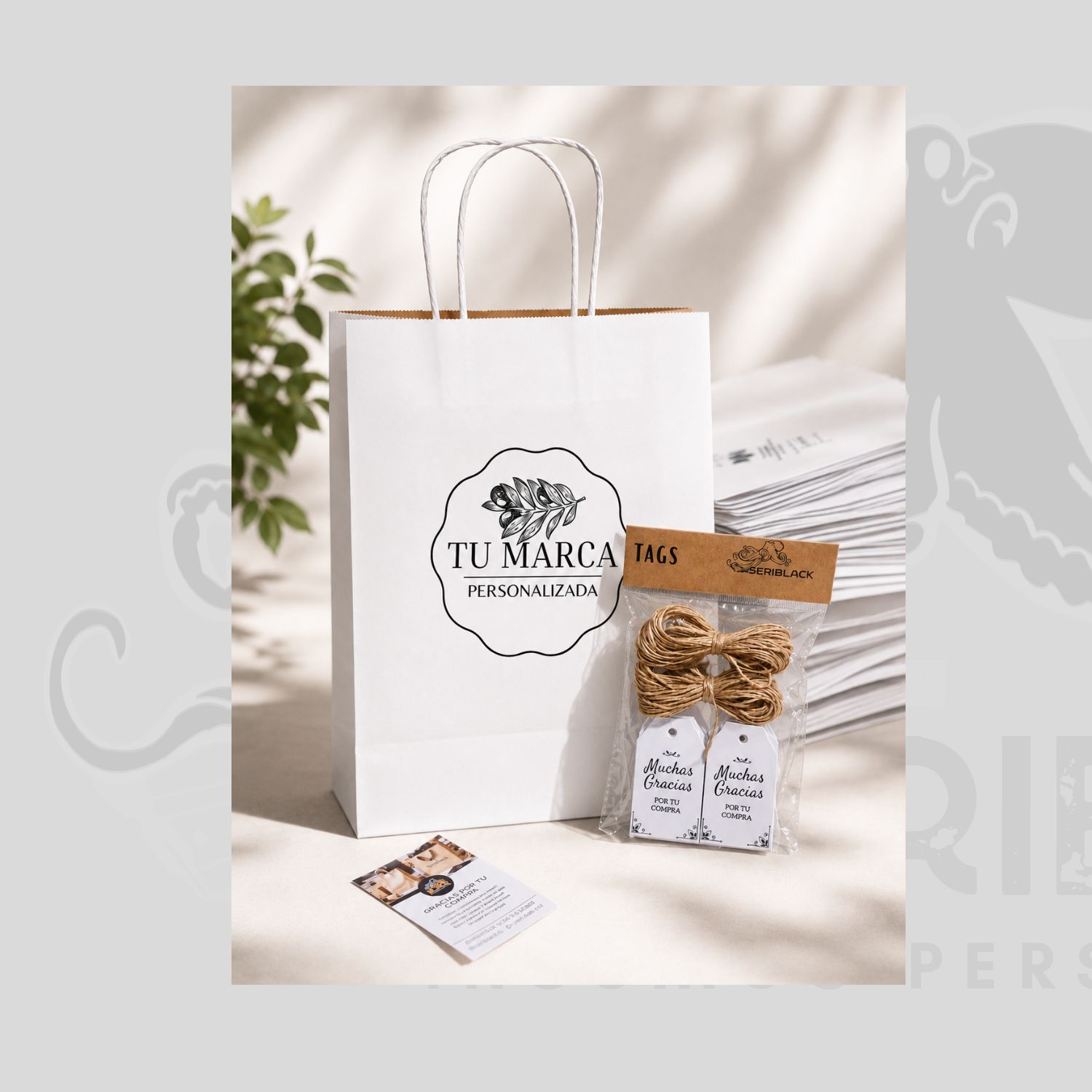 Pack de bolsas personalizadas + tags - Imagen 4